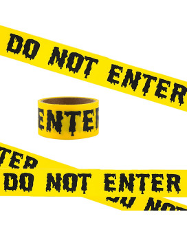 Halloween Decorations Caution Tape 19 Inch X 82 Feet Halloween Caution Tape Halloween Tape Do Not Enter Tape Scary Hazard Warni