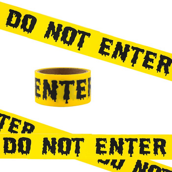 Halloween Decorations Caution Tape 19 Inch X 82 Feet Halloween Caution Tape Halloween Tape Do Not Enter Tape Scary Hazard Warni