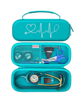 Bovke Travel Stethoscope Case For 3M Littmann Classic Iii Lightweight Ii Se Mdf Acoustica Lightweight Stethoscopes Mesh Pock