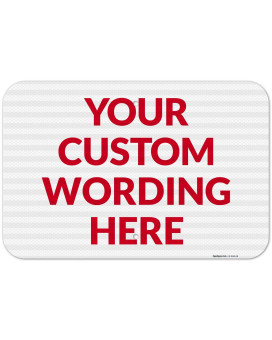 Sigo Signs Custom Sign Personalized Metal Signs Customize For Office Business Workplace Office Home Delivery Signs 12X18