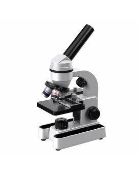 Microscope401600X Magnification Biological Educational Microscope For Students With Phone Clip Biological Specimen And Fill Li