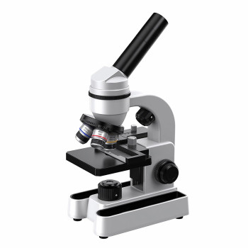 Microscope401600X Magnification Biological Educational Microscope For Students With Phone Clip Biological Specimen And Fill Li