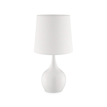 235 Tall Niyor Modern Midcentury Touch On Table Lamp Powder White