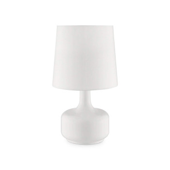 1725 Tall Cheru Modern Midcentury Touch On Table Lamp Powder White