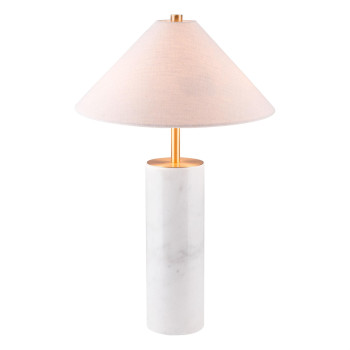 Ciara Table Lamp Beige And White