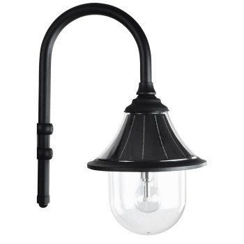 Orion Solar Post Light Black