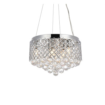 Tully 6 Lights Pendant In Chrome