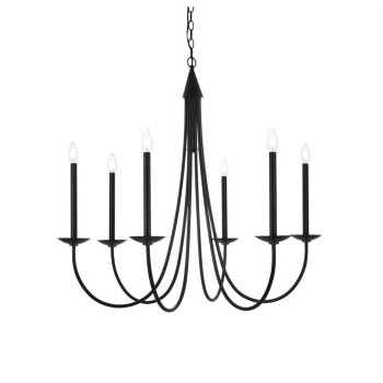 Cohen 36 Inch Pendant In Black