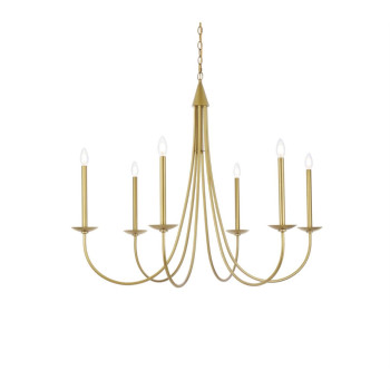 Cohen 42 Inch Pendant In Brass