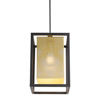 Yves Ceiling Lamp Gold And Black