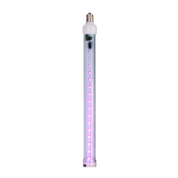 12 Pink C9 Led Snowfall Tube 5Pk