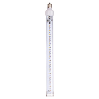 12 Orange C9 Led Snowfall Tube 5Pk