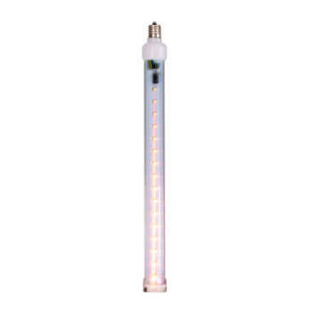 12 Orange C9 Led Snowfall Tube 5Pk