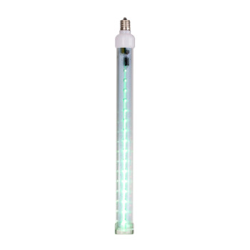 12 Green C9 Led Snowfall Tube 5Pk