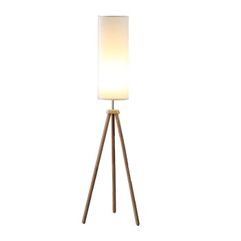 585 In Lauren Modern Natural Tripod Floor Lamp